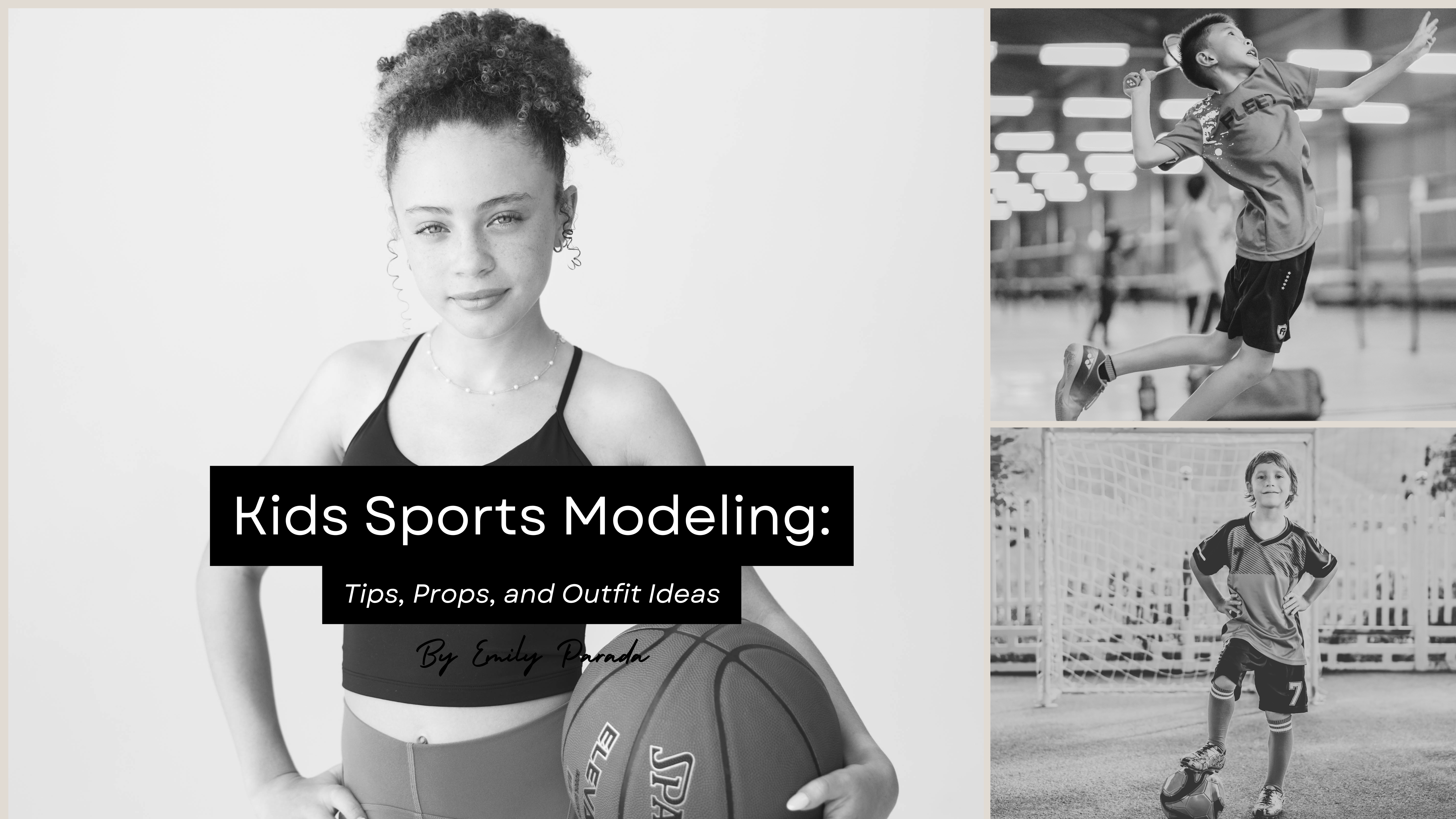 Kids Sports Modeling: Tips, Props, and Outfit Ideas